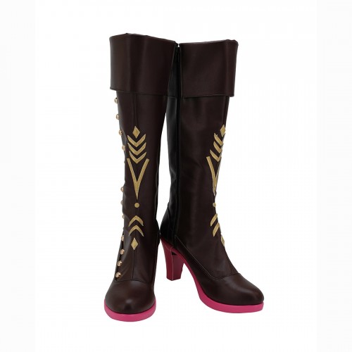 Princess Anna Cosplay Boots From Frozen 2