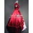 Renaissance Gothic Reenactment Red Dress Ball Gown