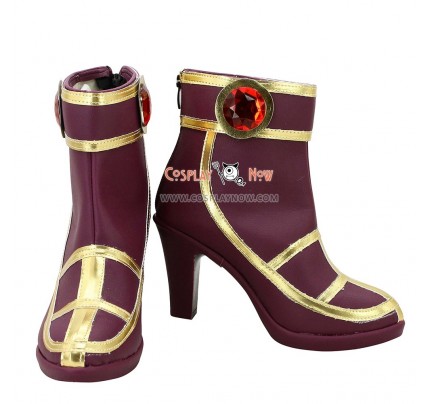 League of Legends Deceiver LeBlanc Cosplay Shoes