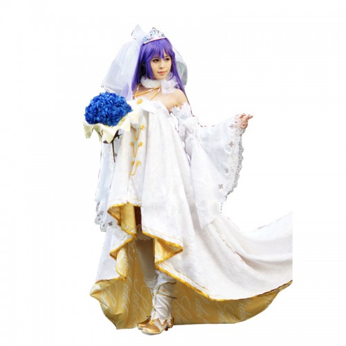 Love Live LoveLive Sonoda Umi Cosplay Costume Bridal Gown