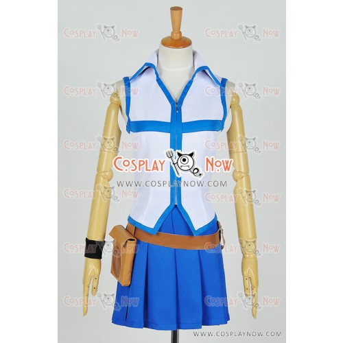 Fairy Tail Cosplay Wizard Lucy Heartfilia Costume