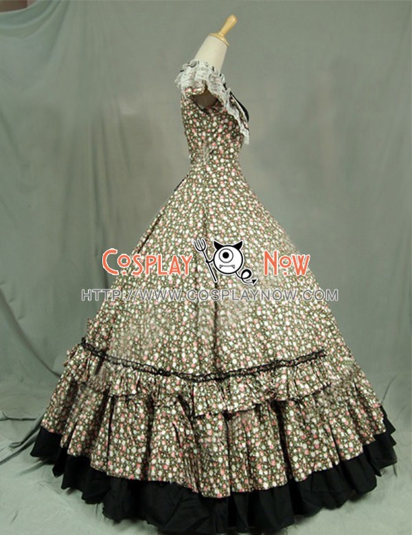 civil war ball gowns