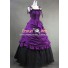 Southern Belle Civil War Ball Gown Dress Prom Purple Dress