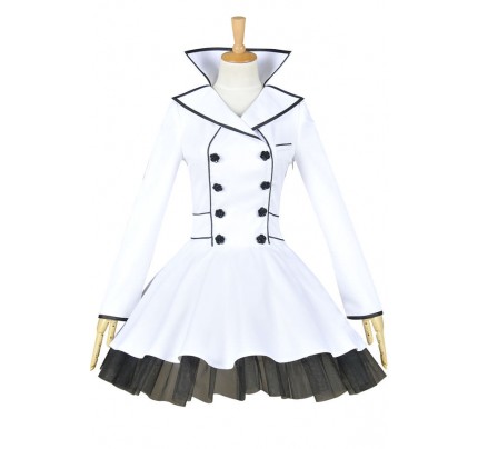 RWBY White Trailer Weiss Schnee Cosplay Costume 