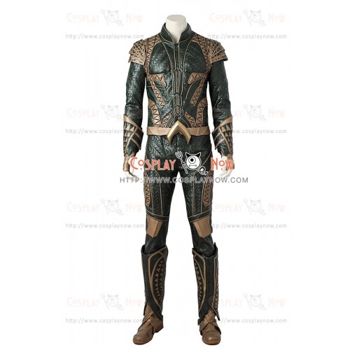 Justice League Cosplay Aquaman Arthur Curry Costume