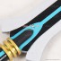 Sword Art Online Kirito Kirigaya Kazuto Sword with Sheath PVC Cosplay