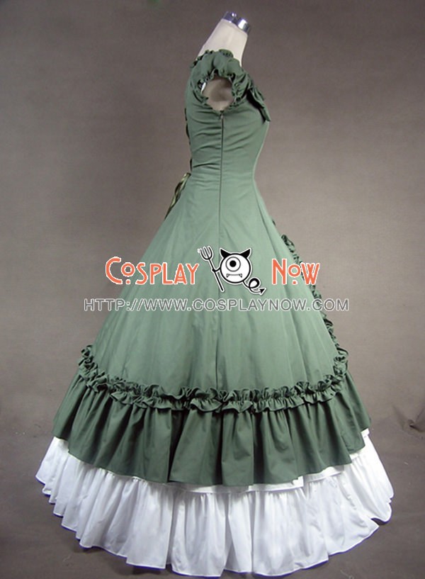 cotton evening gown