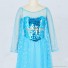 Frozen Cosplay Princess Elsa Costume Blue Dress