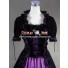 Lolita Renaissance Prom Velvet Purple Dress Ball Gown