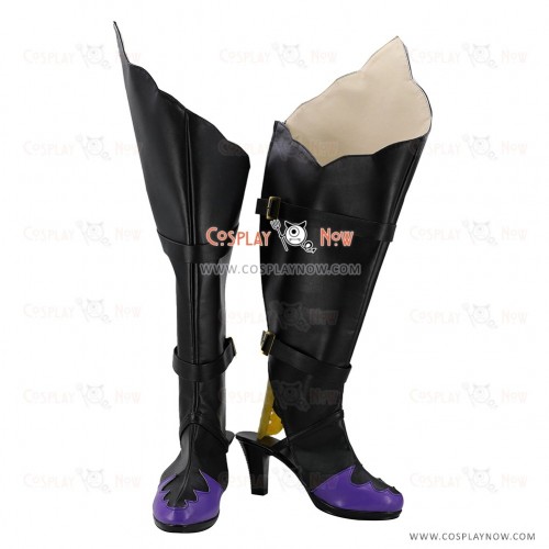 Macross Frontier Cosplay Shoes Black Rabbit Sheryl Nome Boots