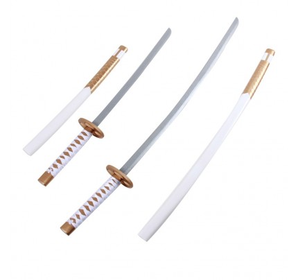 Sengoku Night Blood Cosplay Uesugi Kenshin swords