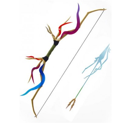 Pocket Monster-Pokémon Xerneas Bow and Arrow Cosplay Prop