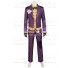 Batman Arkham Knight The Joker Cosplay Costume Purple