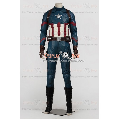 Captain America 3 Civil War Cosplay Steve Rogers Costume