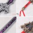 Dynasty Warriors 7 Liu Bei Double Swords PVC Replica Cosplay Props