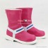 Dragon Ball Chi Chi Pink Shoes Cosplay Boots