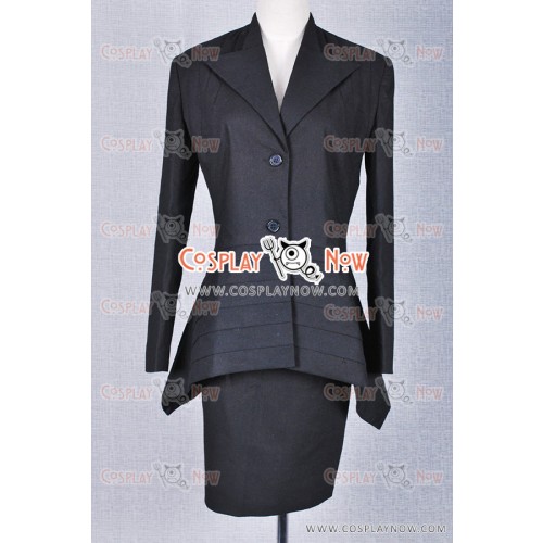 Dr. Who Black Costume For Doctor Who Cosplay