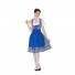 German Oktoberfest Cosplay Costume Festival Stage Maid Dress Halloween