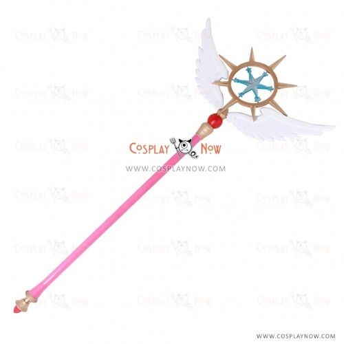 Card Captor Sakura CLEAR CARD KINOMOTO SAKURA Wand Cosplay Props