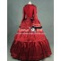 Victorian Lolita Civil War Evening Gothic Lolita Dress Garnet