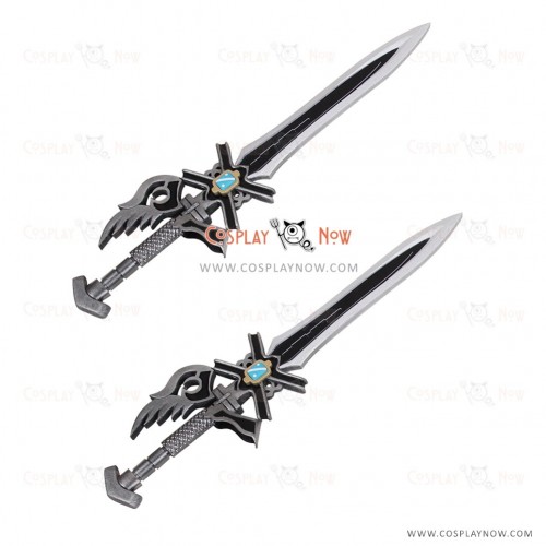 Final Fantasy XV FF15 Ignis Scientia Double Swrods PVC Cosplay Props