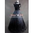 Southern Belle Civil War Lolita Ball Gown Dress Black Dress