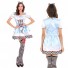 Alice in Wonderland Cosplay Alice Costume Oktoberfest Festival Stage Maid Dress