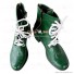 Shiny Green Sailor Moon Cosplay Shoes Kino Makoto Boots