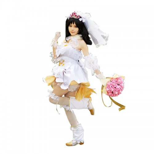 Love Live LoveLive Nico Yazawa Cosplay Costume Wedding Dress