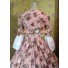 Victorian Lolita Renaissance Multicolor Floral Gothic Lolita Dress