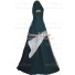 Medieval Carnival Renaissance Anna Dark Green Lolita Dress Robe