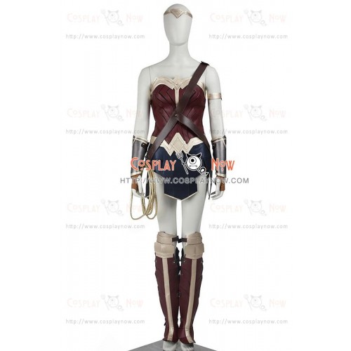 Wonder Woman Diana Prince Costume For Batman v Superman Dawn Of Justice Cosplay
