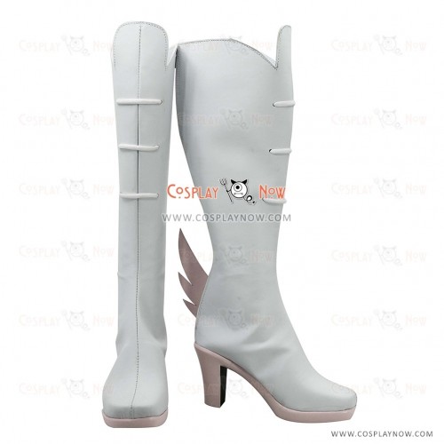 KILL la KILL Cosplay Shoes Nonon Jakuzure White Boots