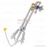 Kingdom Hearts Oathkeeper Keyblade PVC Cosplay Props