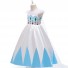 Snow White Cosplay Princess Costume Sleeveless Girl Dress for Children