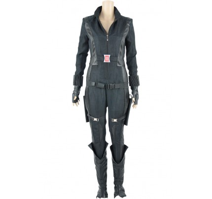 Captain America 2 The Winter Soldier Cosplay Black Widow Costume