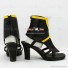 Unlight Euphoria Shalott Black & Yellow Cosplay Shoes