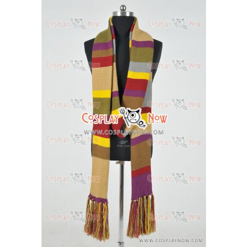 Doctor Who 4th Dr Cosplay Scarf