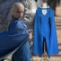 Game of Thrones Cosplay Daenerys Targaryen Costume Blue Dress