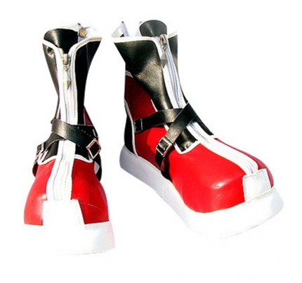 Kingdom Hearts II Sora红色版Cosplay靴子