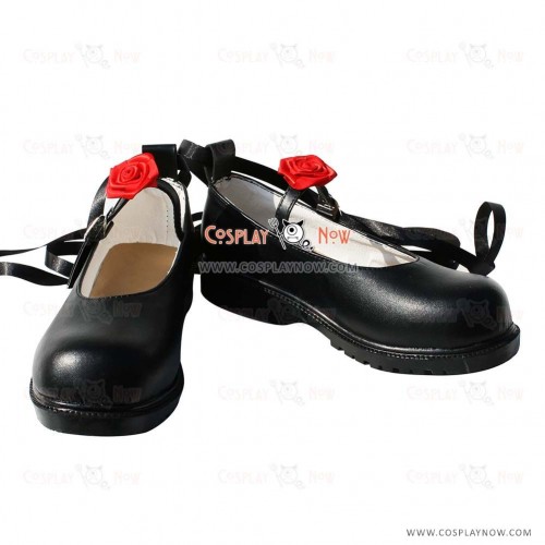 Touhou Project Cosplay Shoes Reimu Hakurei Boots