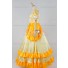 Super Mario Bros Cosplay Princess Daisy Dress Costume