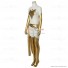 X-Men Cosplay Costume White Phoenix Costume Slim fit Gold and White Jumpsuit