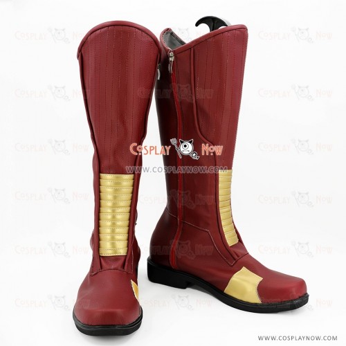 The Flash Cosplay Shoes Barry Allen Boots