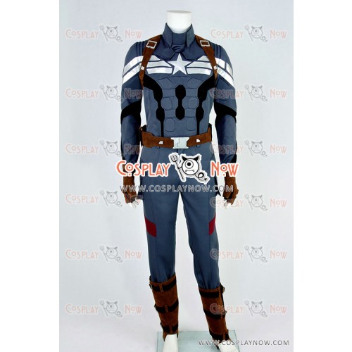 Captain America Steve Rogers Cosplay Costume