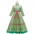 Frozen Cosplay Princess Anna Costume Fairy Tale Cute Dress for Children