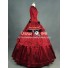 Victorian Lolita Civil War Evening Gothic Lolita Dress Garnet