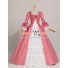 Gothic Renaissance Victorian Steampunk Gown Reenactment Pink Lolita Dress Costume