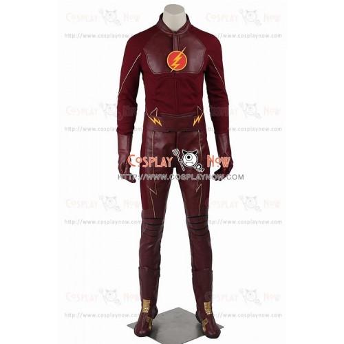 Barry Allen Costume For The Flash Season 1 Cosplay