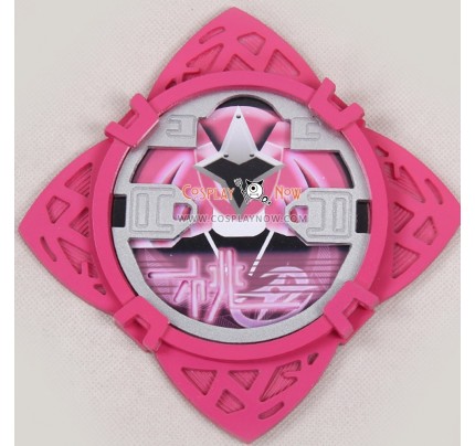 Pink Ninja Cosplay Shuriken Weapon Power Rangers Ninja Steel Cosplay Props